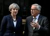 London zanika poročanje, da je Juncker po sestanku s Thereso May bolj skeptičen