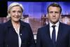 Macron in Le Penova v TV-soočenju odvrgla rokavice in šla na nož