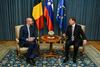 Cerar in Michel: Slovenski in belgijski pogledi na prihodnost EU-ja so sorodni