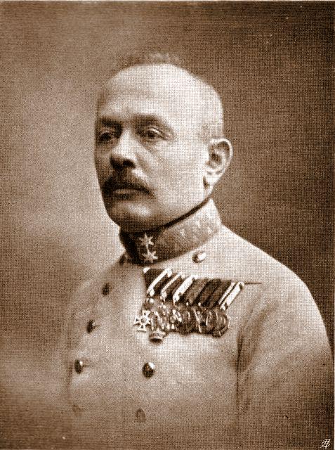 Borojevič se je v slovensko vojaško zgodovino vpisal kot vrhovni poveljnik soške fronte. Foto: Wiki Commons Foto: 