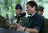 Filipinski predsednik Duterte se je 