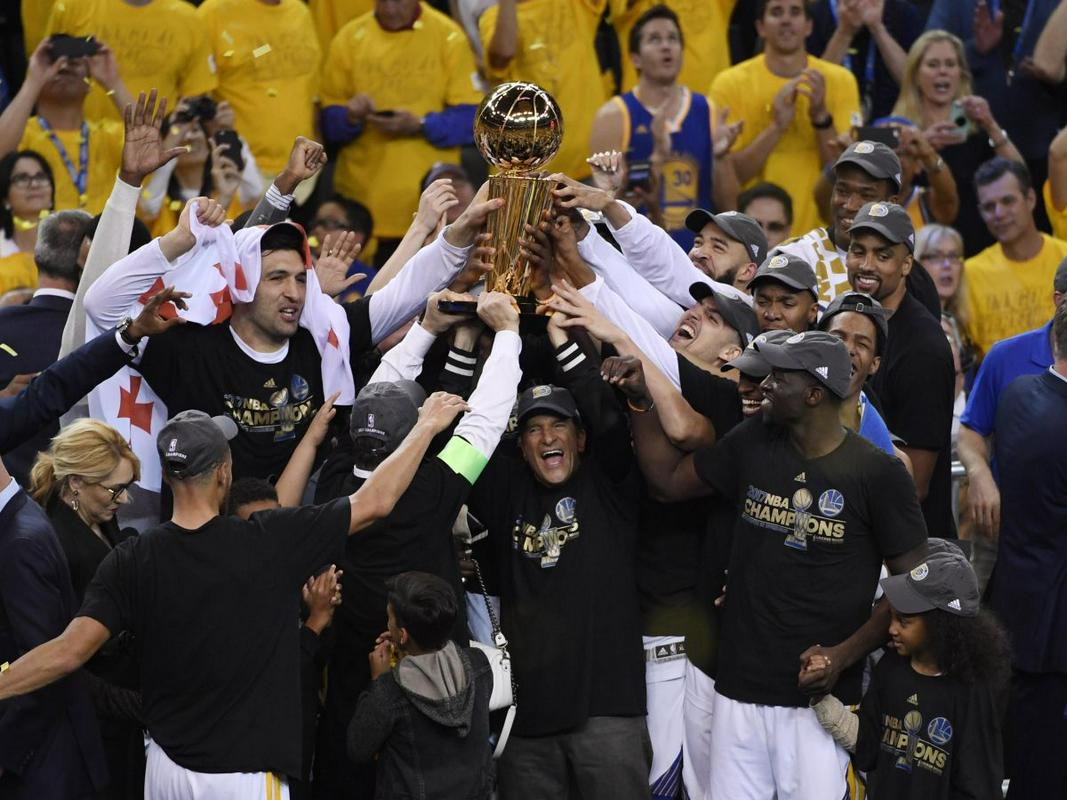 Nobena ekipa v zgodovini Lige NBA v treh zaporednih sezonah ni dobila toliko tekem, kot je to uspelo Golden Statu. Foto: Reuters