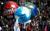 V Hamburgu slab teden pred vrhom G20 že množični protesti