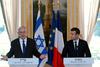 Macron se je v izraelsko-palestinskem konfliktu zavzel za rešitev dveh držav