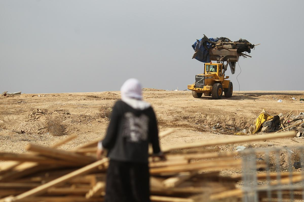 Rušenje beduinske vasi v Izraelu