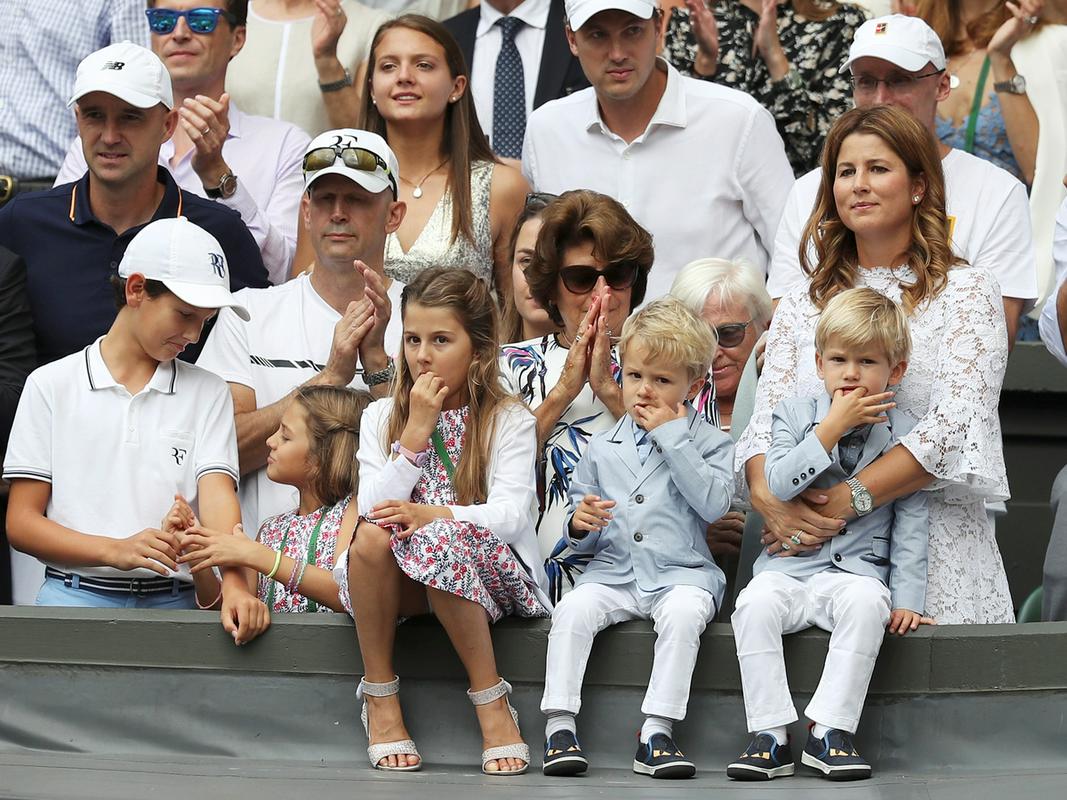 Roger Federer, družina