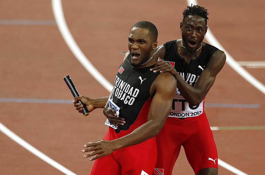 Štafeta Trinidada in Tobaga je presenetila atletski svet. Foto: Reuters
