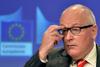 Timmermans: Poljska ni odgovorila na pomisleke EU-ja o reformi sodstva