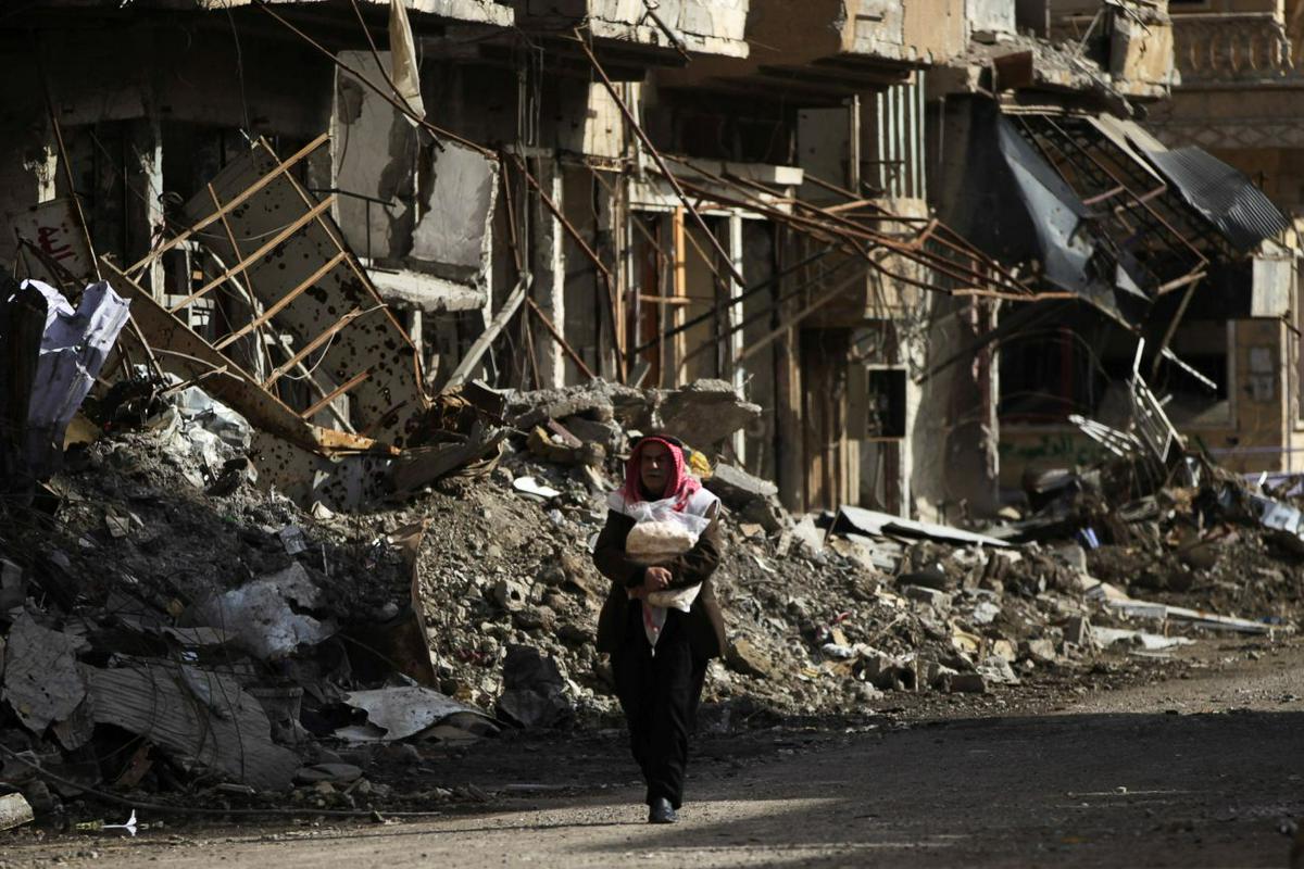 Zrušeno mesto Deir Ezor. Foto: Reuters