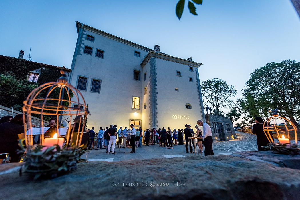 Kulisa dogodka - renesančna vila Vipolže v Brdih. Foto: Damijan Simčič