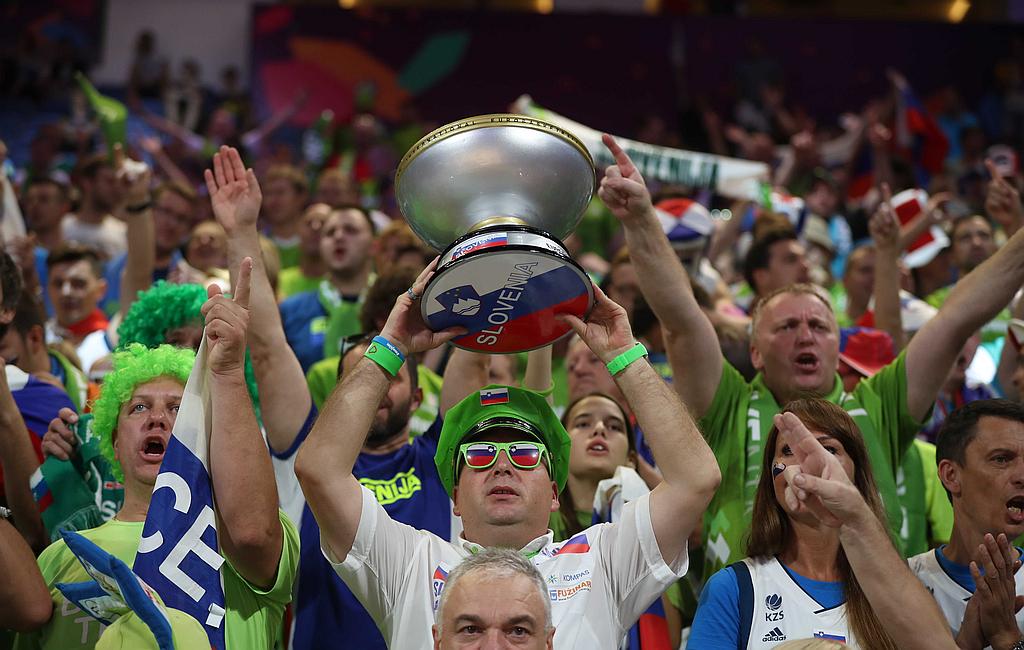 EuroBasket bo za vedno ostal del slovenske športne zgodovine. Foto: Reuters