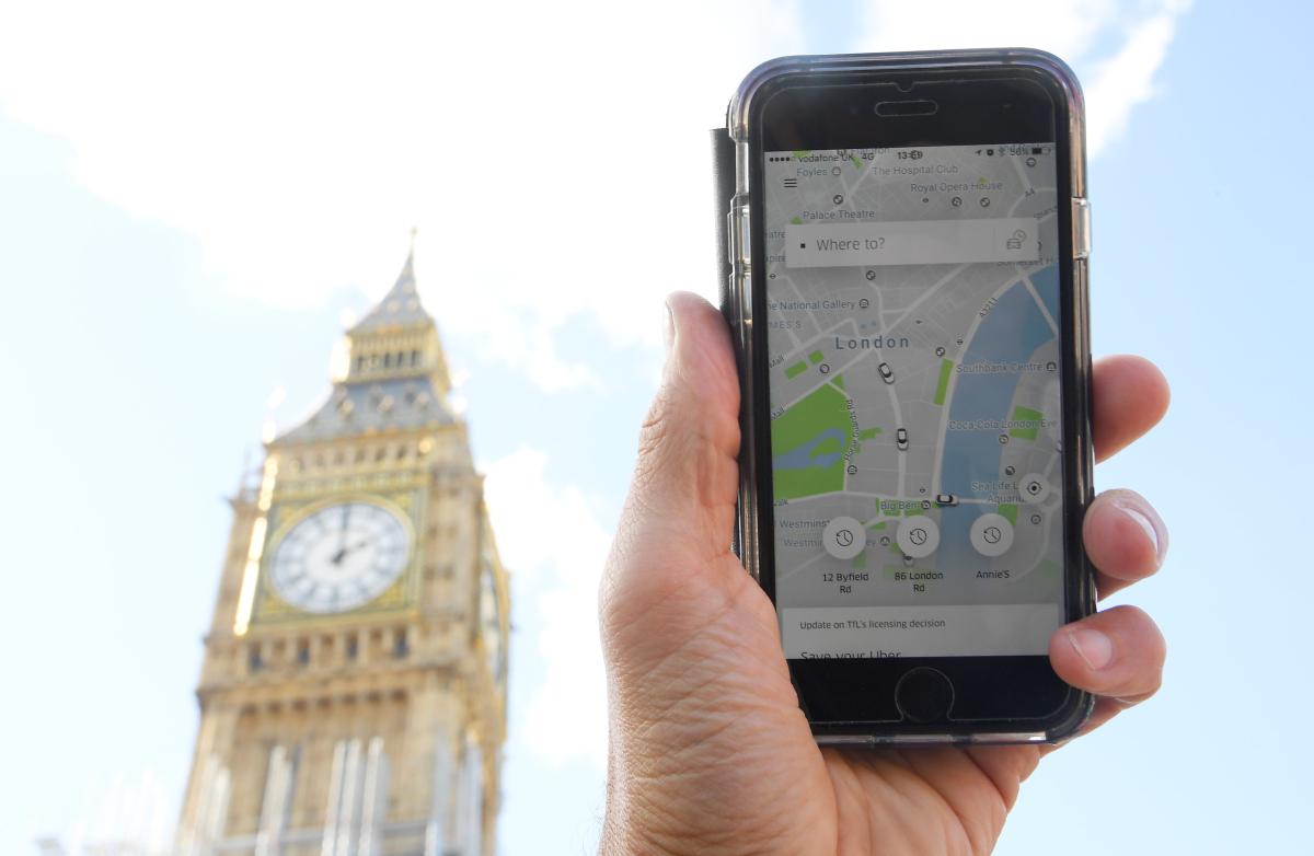 London je bil po Parizu drugo evropsko mesto, kjer je Uber začel delovati. Foto: Reuters