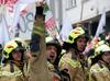 Sindikat poklicnih gasilcev in vladni pogajalci so se razšli brez dogovora