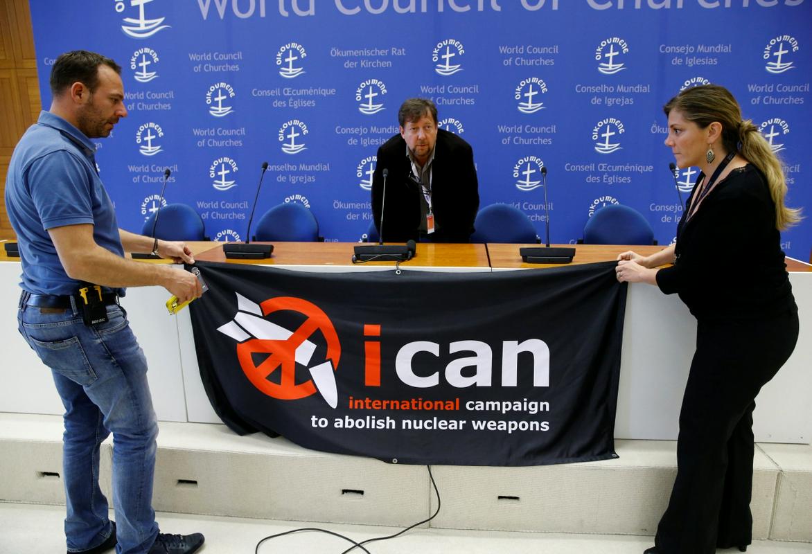 ICAN sestavljajo nevladne organizacije iz okoli sto držav. Foto: Reuters