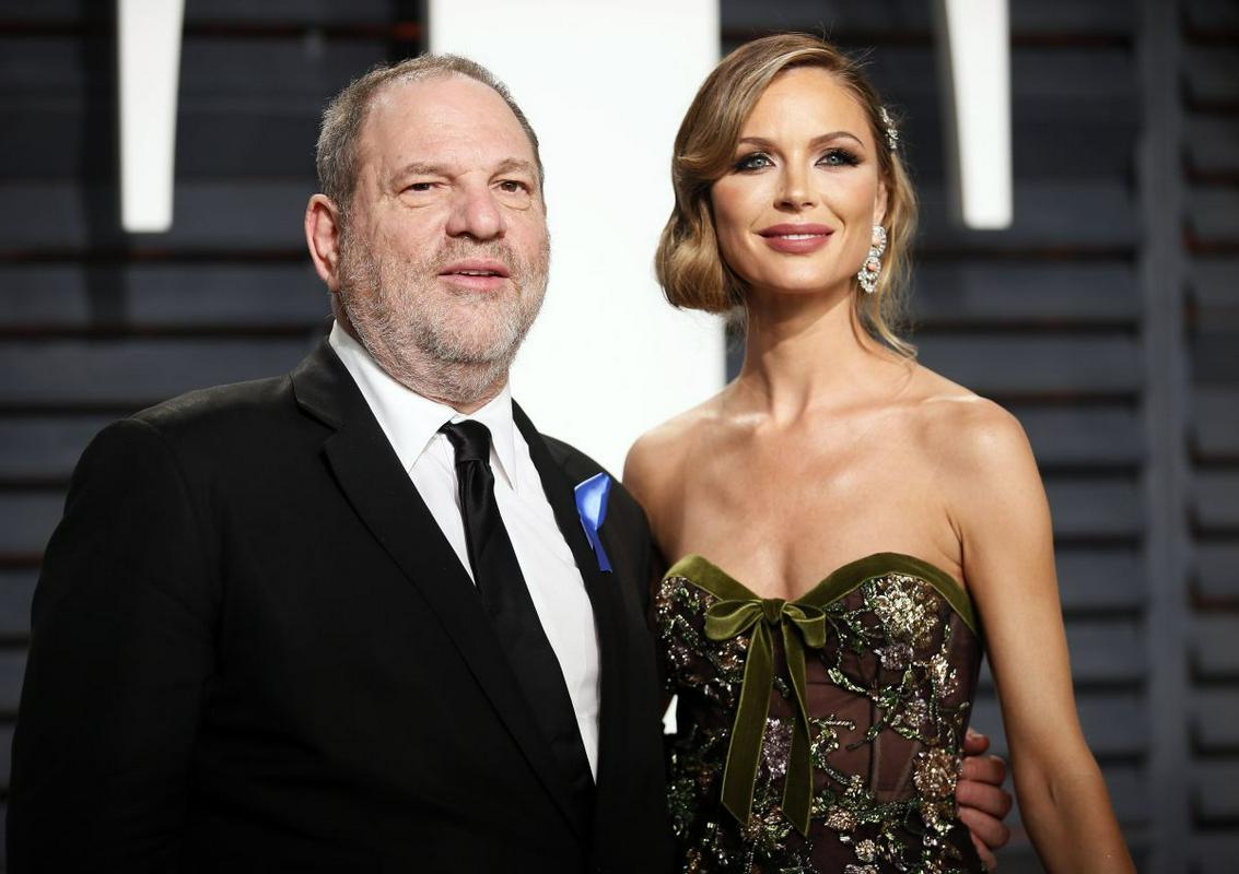 Harvey Weinstein in Georgina Chapman