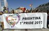 Kosovo: Na prvi Paradi ponosa tudi predsednik Thaci