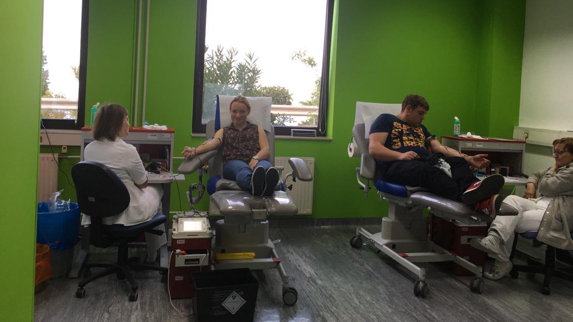 Akcija je izjemna tudi zato, ker mnogi po zaključku študija ostanejo zvesti darovanju krvi. Foto: Radio Koper