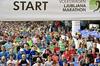 Maraton po Ljubljani: tekače čaka prva 