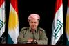 Napovedi, da Barzani ne bo več predsednik, sledil incident v parlamentu