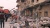 Sirija: Letalski napadi na mesto Atareb blizu Alepa zahtevali 60 življenj