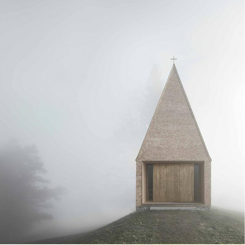 Zmagovalna rešitev je skupek arhitekture, uspešnega sodelovanja z lokalnim obrtništvom in razumevanja lesa kot materiala. Celota teži k popolnosti oblike in prostora, pri tem pa ne zanemari konceptualnega vidika duhovnosti, narave, svetlobe, so o nagrajeni kapeli Salgenreute v Krumbachu v Avstriji zapisali žirantje. Foto: PIDA