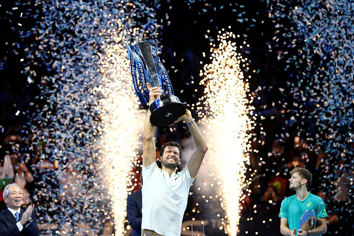 Grigor Dimitrov je v mladosti zaradi primerjav z Rogerjem Federerjem dobil vzdevek 'Babi Fed'. Foto: Reuters