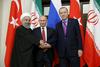 Rusija, Turčija in Iran za konferenco o reševanju konflikta v Siriji