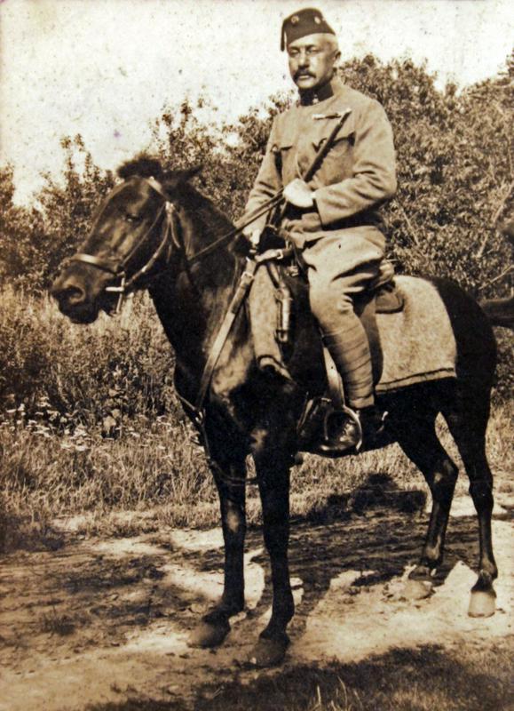 Jurkovičev poveljnik Louis v. Mattoni. Foto: Osebni arhiv družine Weixler