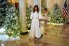 Melania Trump že načrtuje božično okrasitev Bele hiše