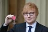 Ed Sheeran prejel odlikovanje britanskega dvora