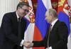 Vučić že drugič letos pri Putinu, prvič kot premier, zdaj kot predsednik Srbije