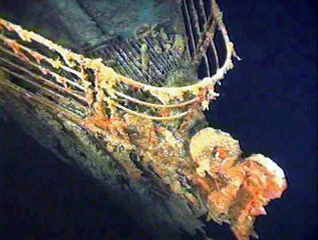 The wreckage of the Titanic has been slowly disintegrating at the bottom of the Atlantic since 1912.  Photo: Reuters