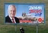 V drugem krogu čeških volitev predsednik Zeman in akademik Drahoš