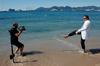 Cannes za filmski festival uvaža mivko za svojo plažo