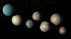 Planeti TRAPPIST-1 naj bi imeli 250-krat več vode kot Zemlja