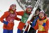 Norvežani prvaki, Slovenci že po 1. seriji brez upov na medaljo