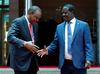 Kenija: Nepričakovano srečanje Kenyatte in Odinge