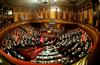 Ustanovna seja italijanskega parlamenta - neveljavne glasovnice in nesoglasja
