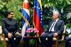 Maduro prvi tuji voditelj, ki je po spremembi vodstva obiskal Kubo