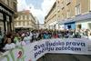 Na Hrvaškem protesti proti pravici žensk do splava