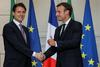Conte in Macron za evropske centre v državah izvora prebežnikov