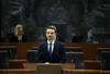 Taking the first step – Matej Tonin (NSi) is the new president of the parliament
