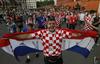 Foto: Moskvo preplavili angleški in hrvaški navijači