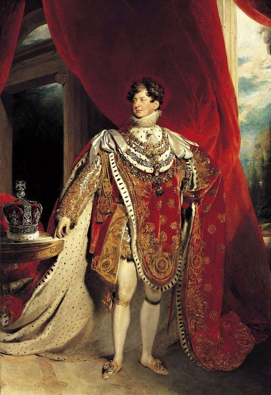 Jurij IV., tedaj sicer še princ regent, je hranil več romanov Jane Austen, nekatere tudi v več izvodih. Foto: Wikipedia