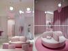 AKSL arhitekti Namin oddelek za žensko perilo odeli v rožnati budoár