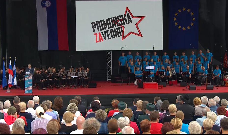 Za Primorce je bil in ostaja to zgodovinski dan, saj je pomenil konec več kot 20-letnega italijanskega fašističnega režima. Foto: Televizija Slovenija