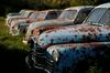 Foto: Rusko pokopališče starih sovjetskih avtomobilov