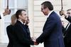 Francosko opravičilo Vučiću zaradi sedežnega reda v Parizu