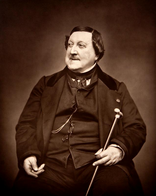 Gioachino Rossini (1792–1868). Foto: Wikipedia