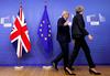 Theresa May: Osnutek politične izjave o odnosih po brexitu dober